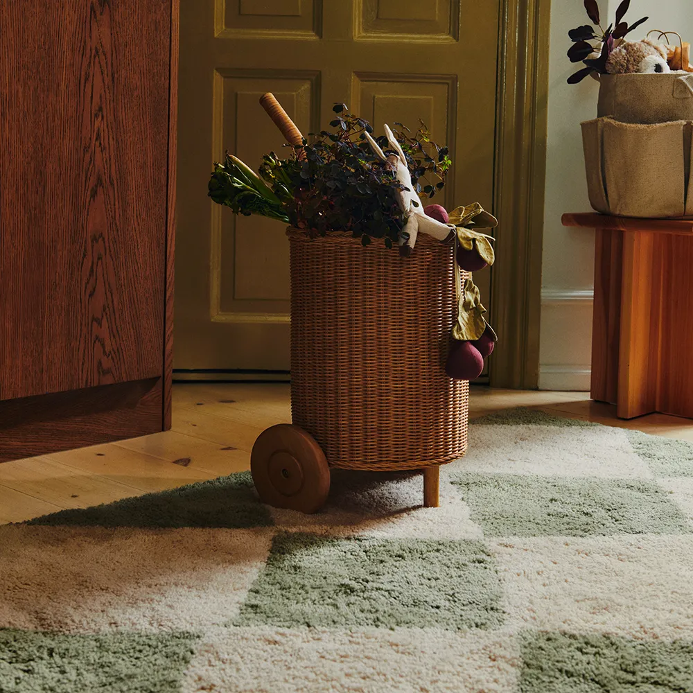 Handtuftad Ullmatta Tilt 140x200 cm