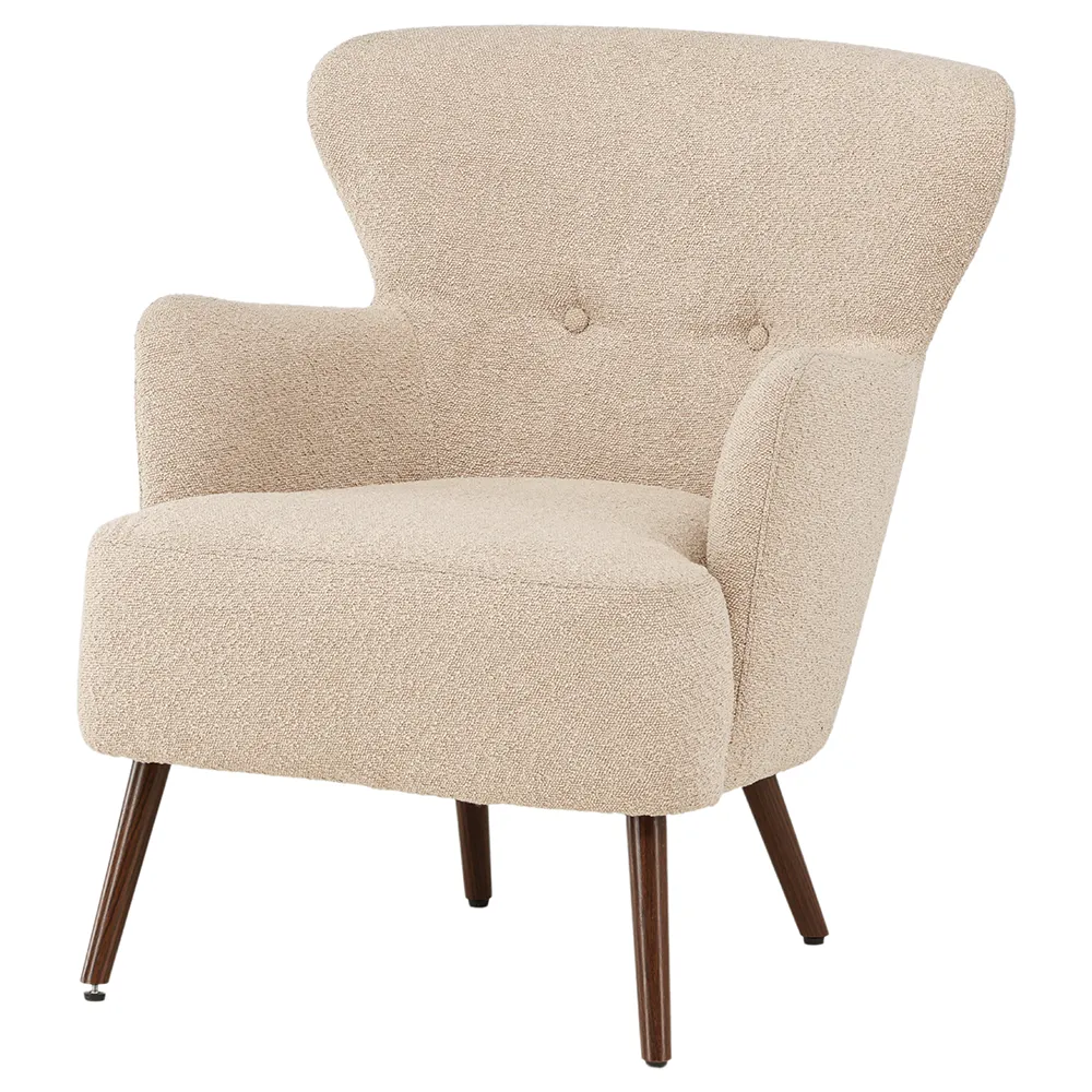 Lincoln Fåtölj Beige Boucle