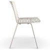 Zebra matstol Creamy White