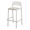 Bliss barstol, stapelbar Sand, aluminium