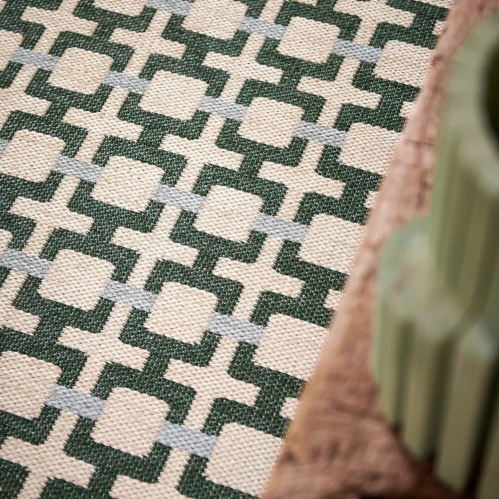 Tom matta Leaf/Cream/sage 70 x 300 cm