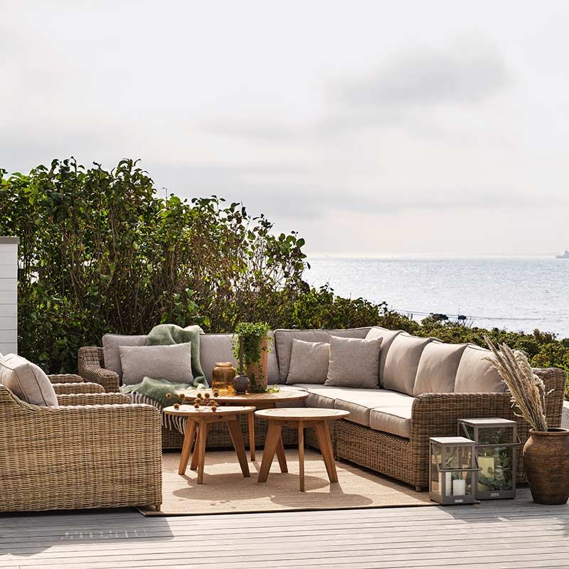 Glendon hörndel rustik konstrotting 