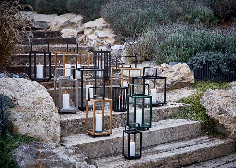 Lighthouse Ljuslykta Grön Liten 