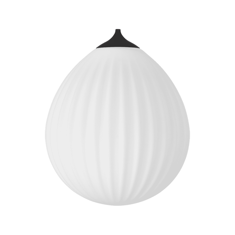 Around the World Lampskärm Ø35 cm White/Black