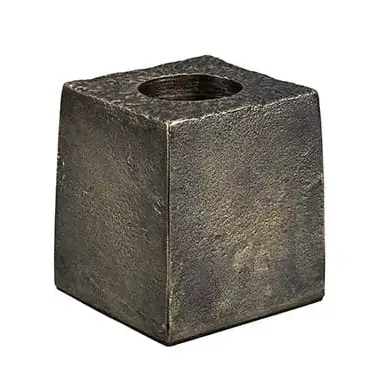 Ljuslykta Tealight stor brass antique