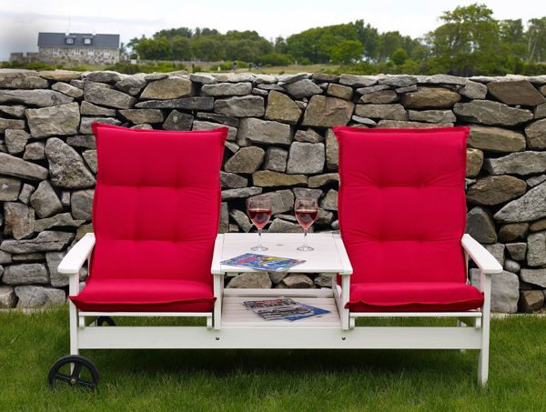 Du & Ja duo soffa vit 