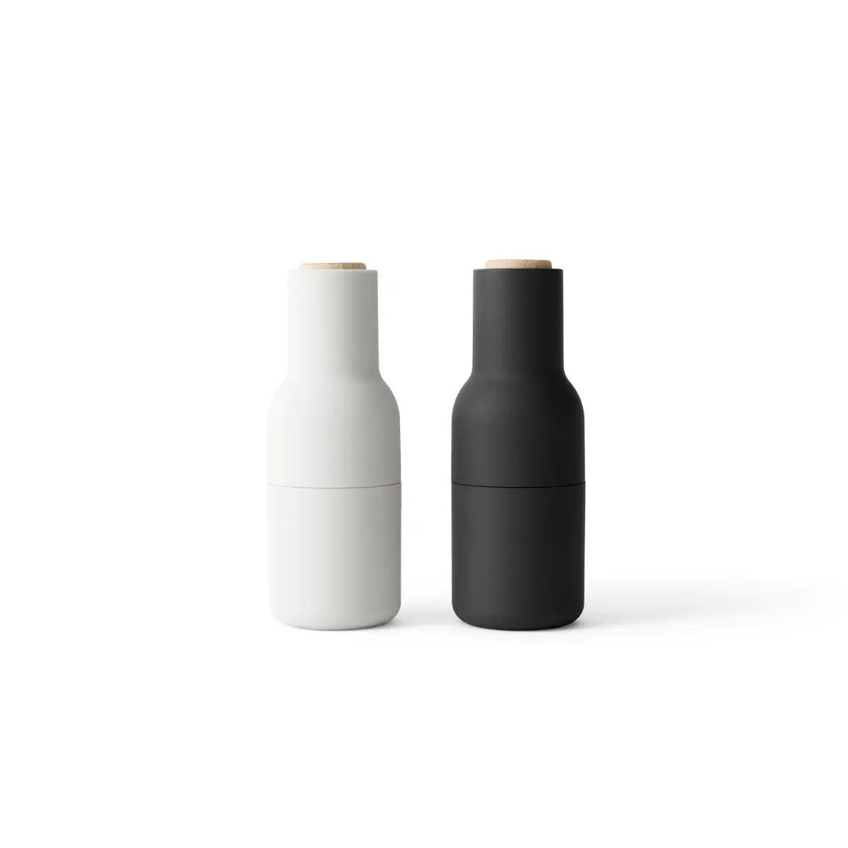 Bottle Grinder 2-pack Large - Ash Carbon / Beech