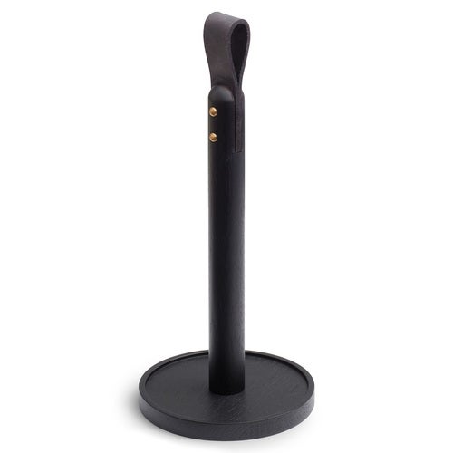 Norr Paper Towel Holder Oak Black 
