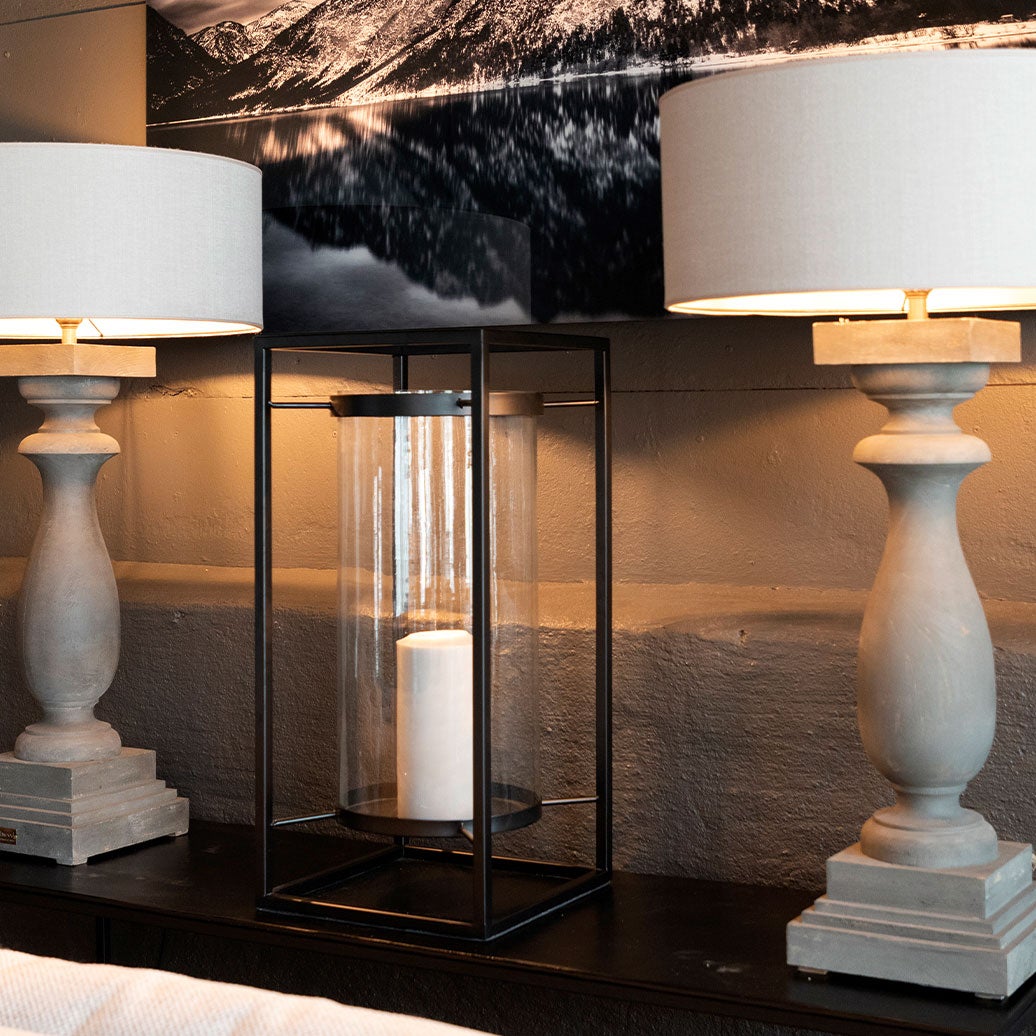 Sonoma Ljuslykta Liten Svart