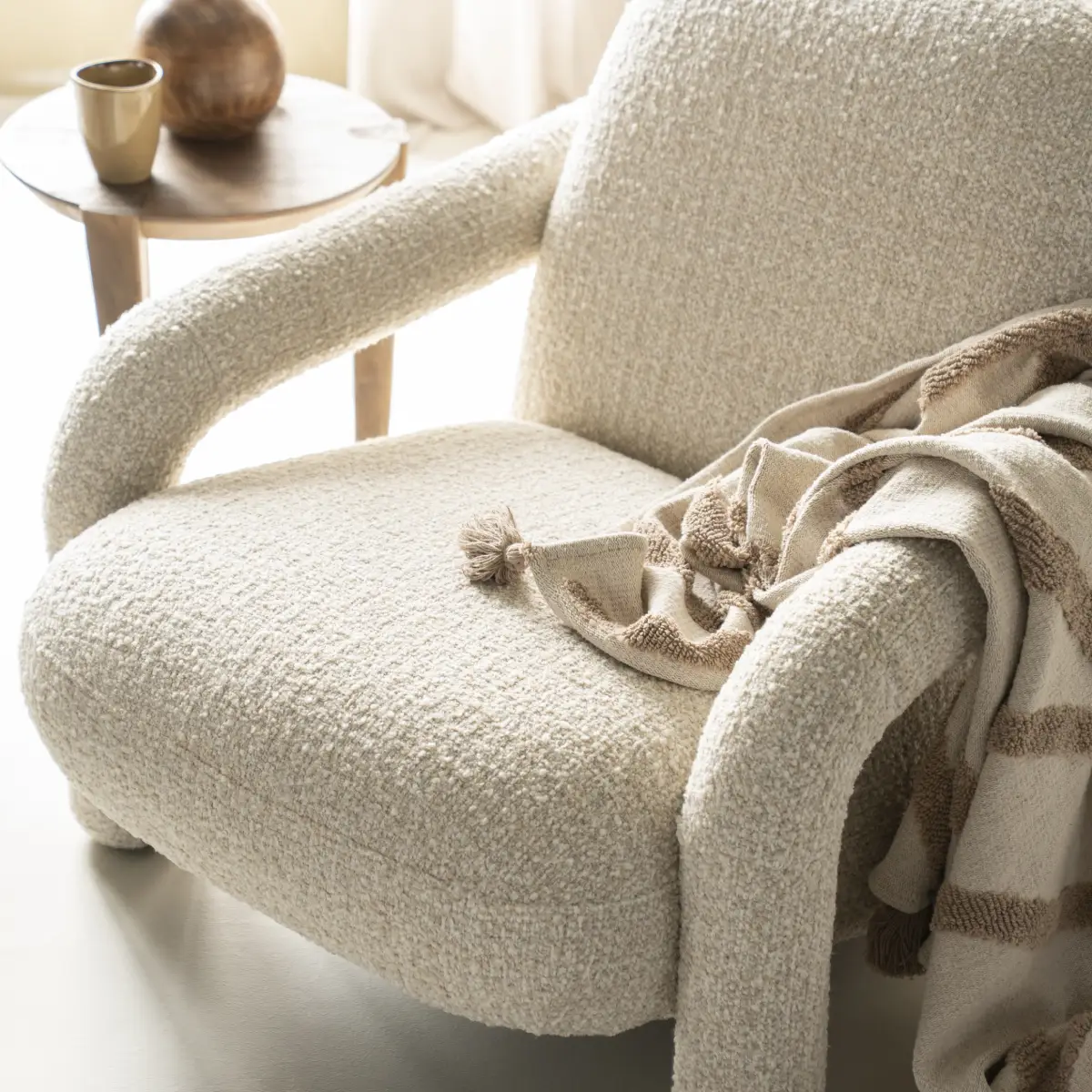 Monica Fåtölj - beige Asti