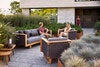 Angle Loungesoffa Teak Inkl Grå Air Touch Dynset 