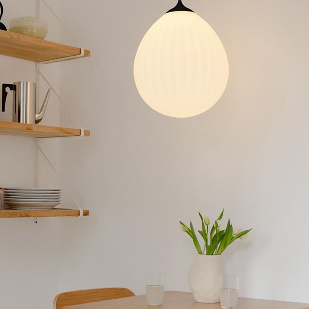 Around the World Lampskärm Ø35 cm White/Black