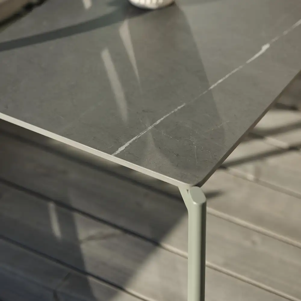 Hallavara sidobord 56x66 cm grön 