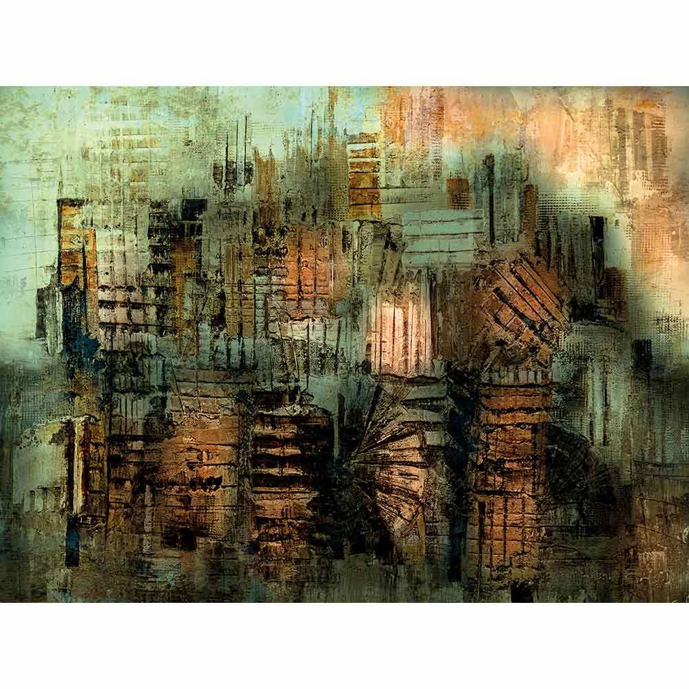 Väggdekoration Asian Night 120X80 Cm