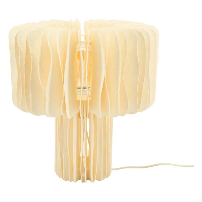 Velum 1 Bordslampa 35x35x47 cm Papier Vit
