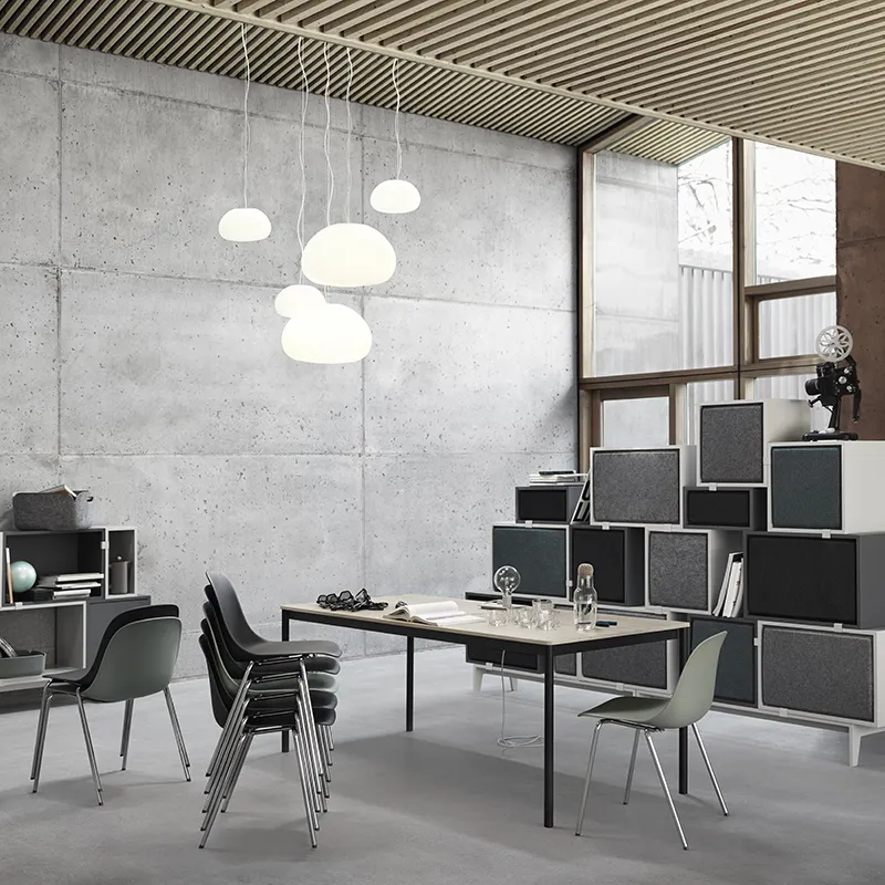 Fluid Pendellampa Small - Opal White