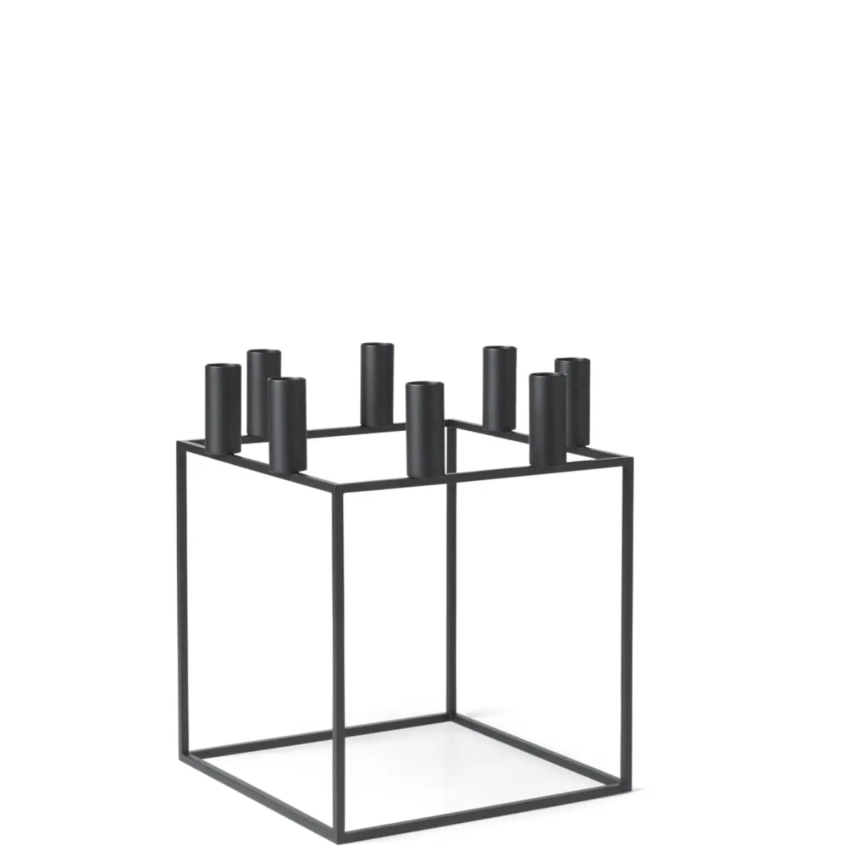 Kubus Ljusstake Kubus 8 - Svart