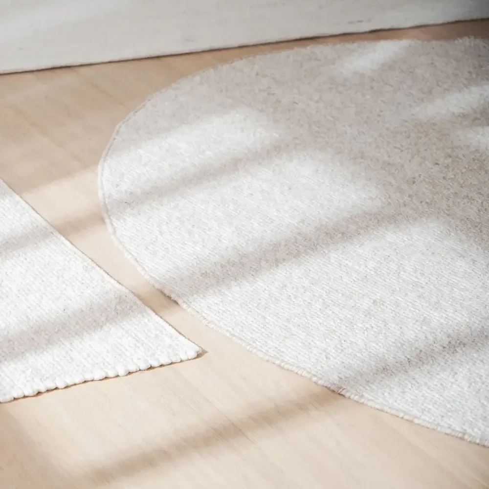 Auckland matta Ø250 cm beige