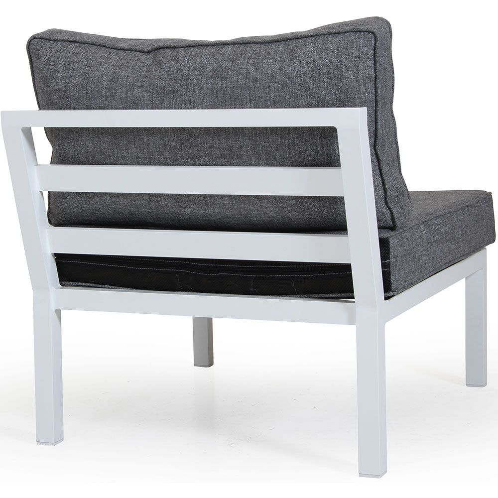 Weldon mittdel vit/grå 