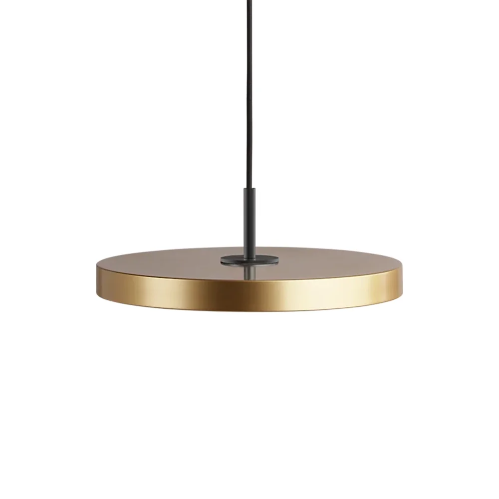 Asteria Plus Mini Ø31 cm Taklampa Brass/Svart