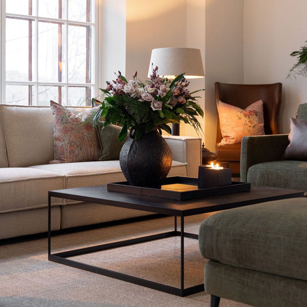 BELLE blommigt kuddfodral - 60x60