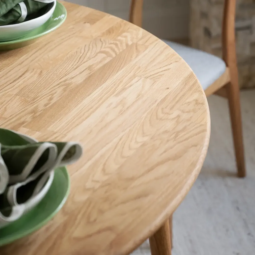 Tyler matbord Ø120-165 cm ek