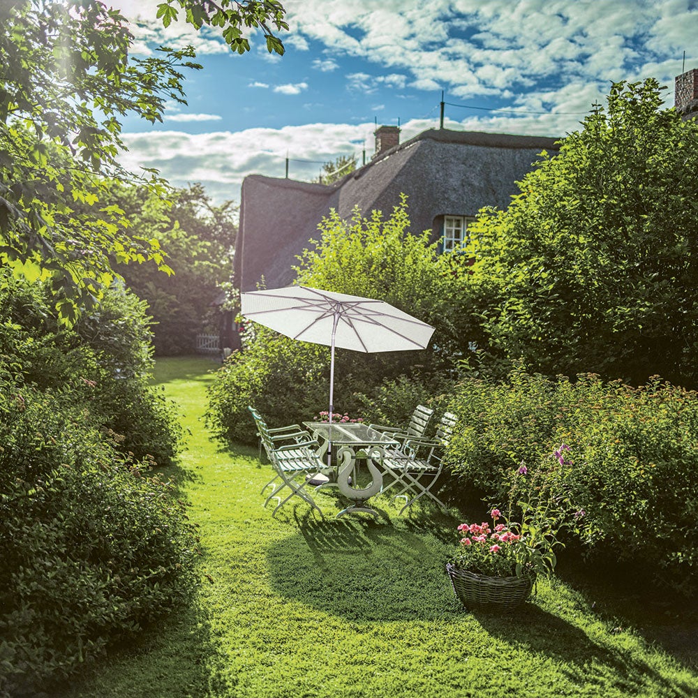 Alu-smart parasoll 200 cm Kat.4 461 Taupe 