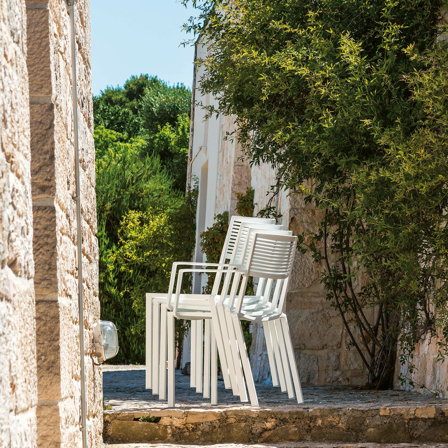 Easy Karmstol Stapelbar Maracuja 