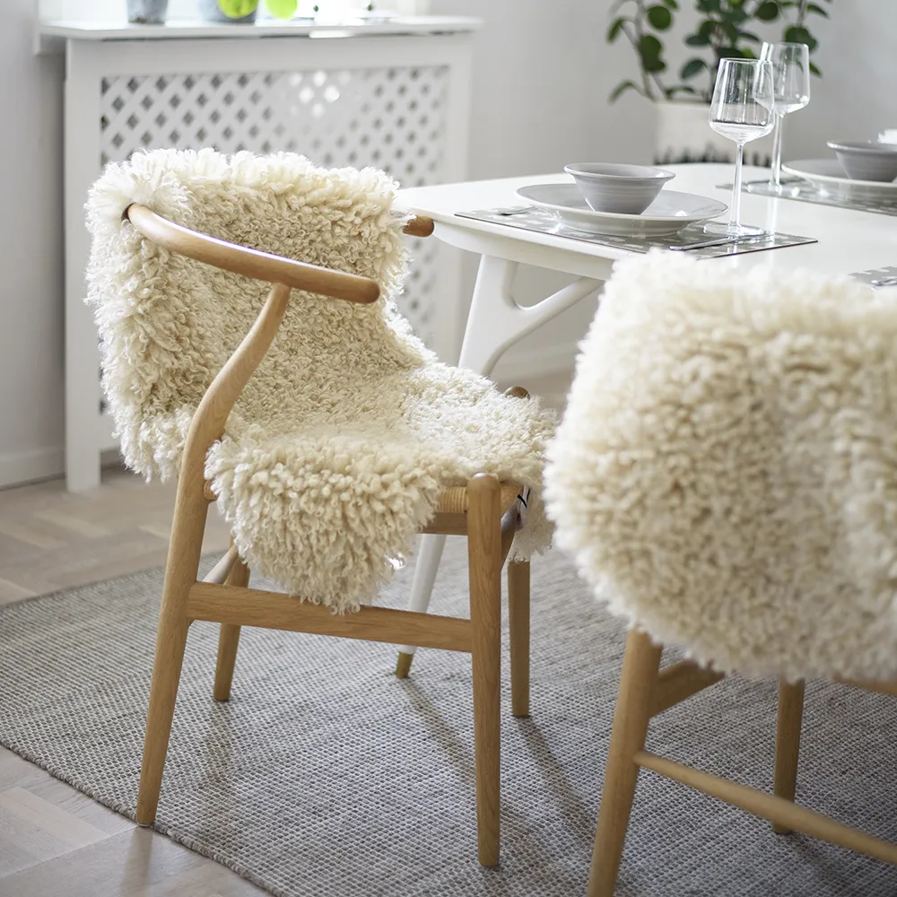 Wooly fäll 60x90 cm Beige