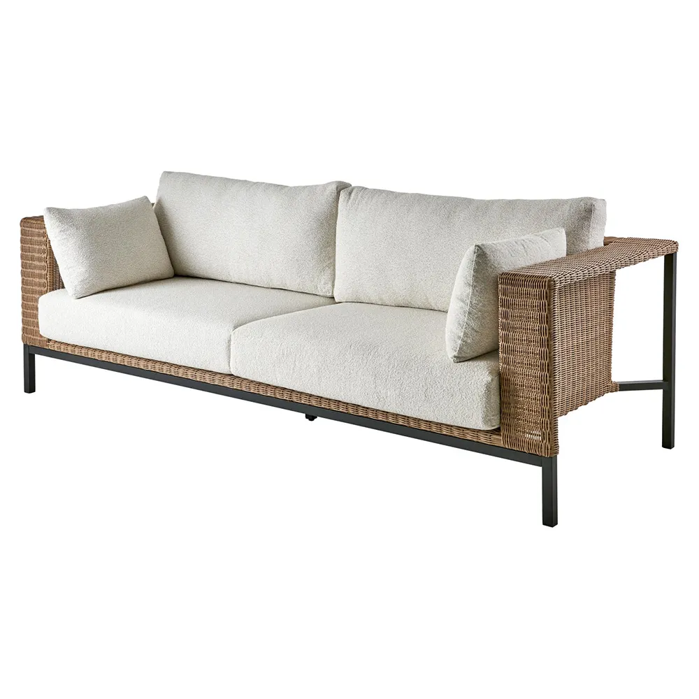 Shell Soffa Teddy Rice/ Black