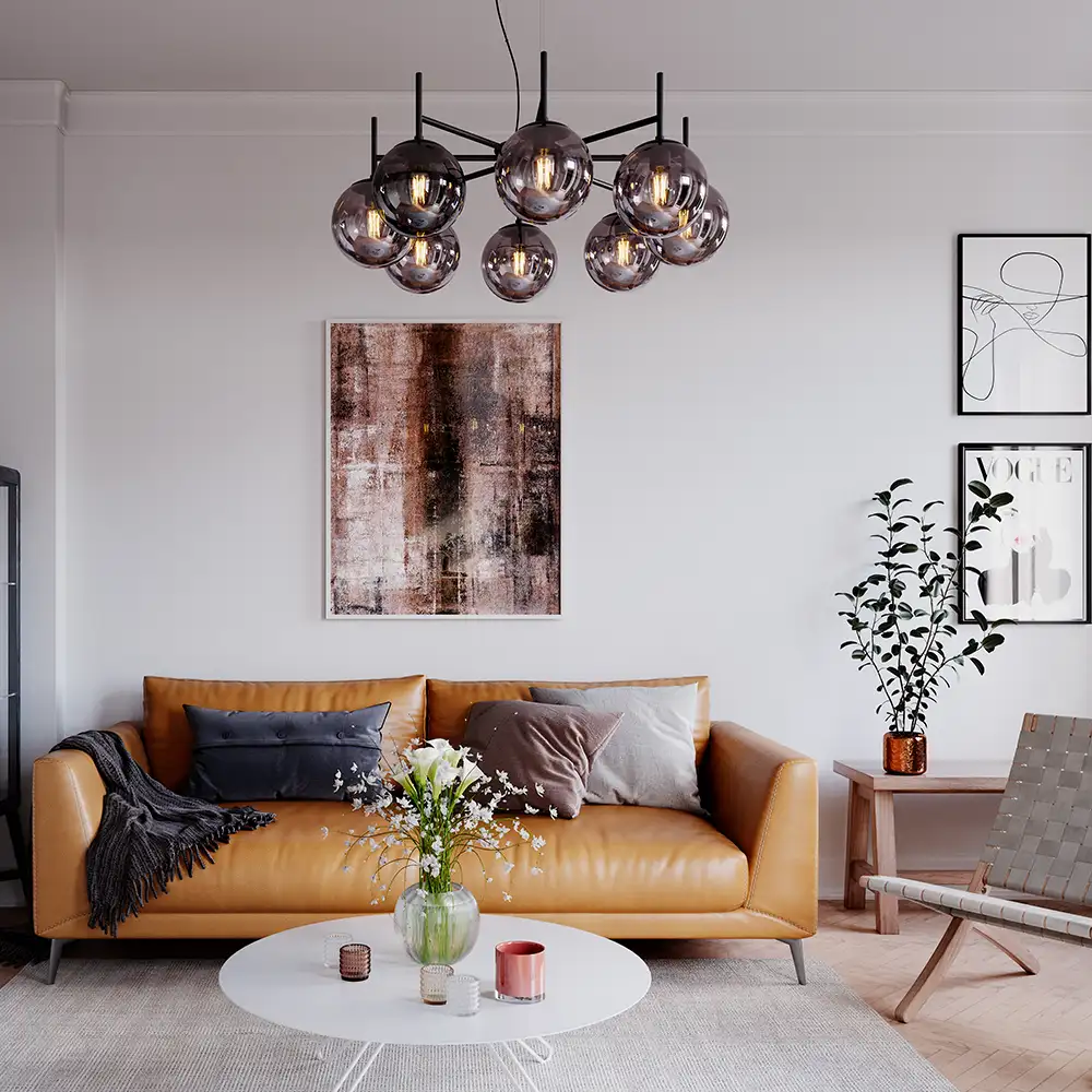 Boyle Taklampa Rökgrå