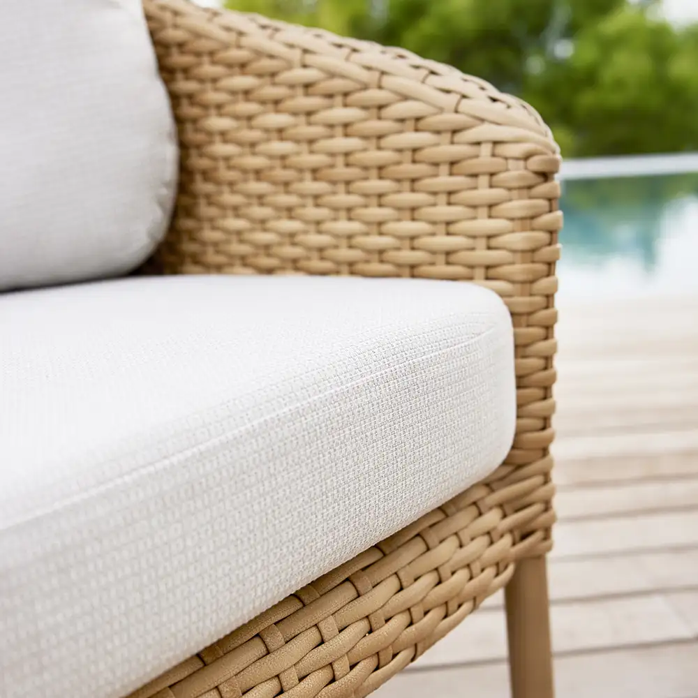 Ocean loungefåtölj natural flat Weave