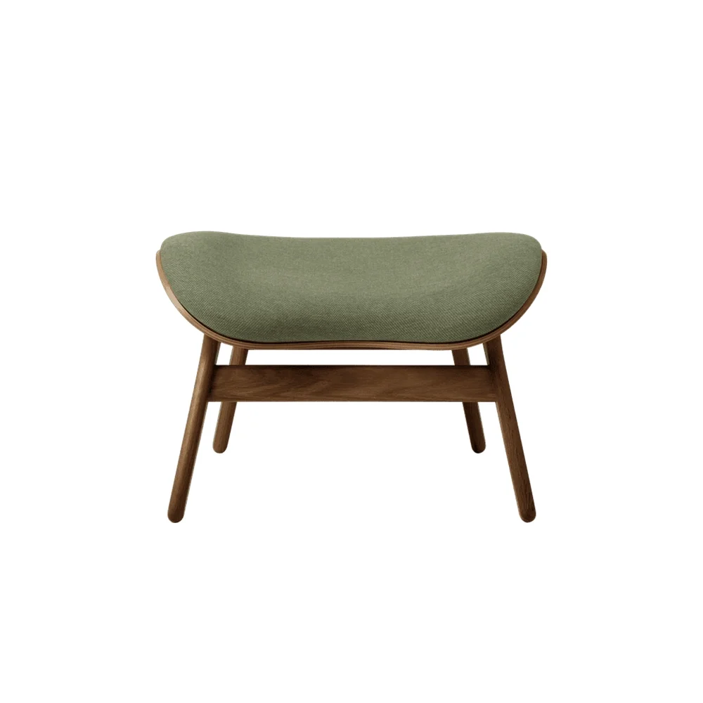 A Conversation Piece Ottoman Fotpall Dark Oak/Morning Meadows