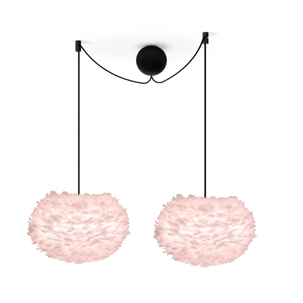 Eos Lampskärm Medium Ø45 cm Light Rose