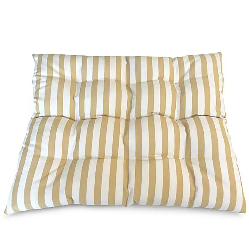 Barriere Cushion 43x43 Golden Yellow Stripe 