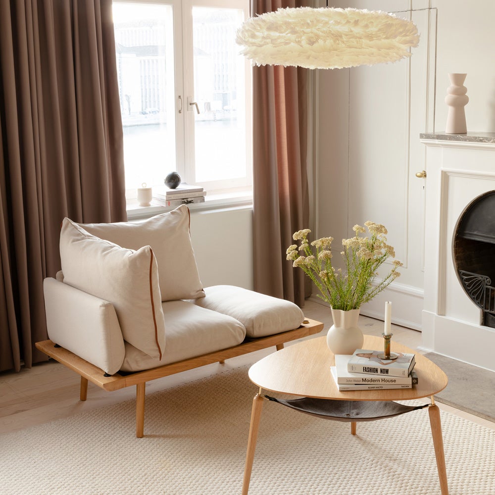 Eos Esther lampskärm Large Ø82 cm White