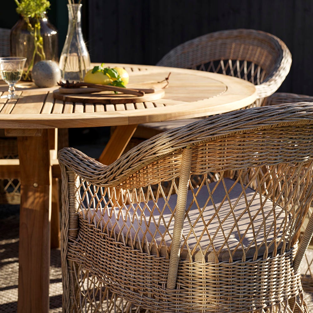 Circus matbord 150  cm teak 