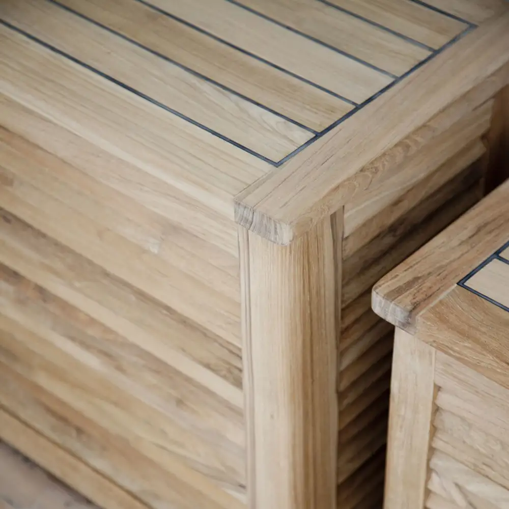 Classic Tvättkorg 45 cm Teak