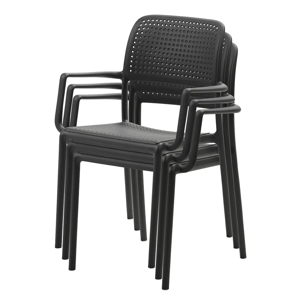 Bora karmstol Anthracit 