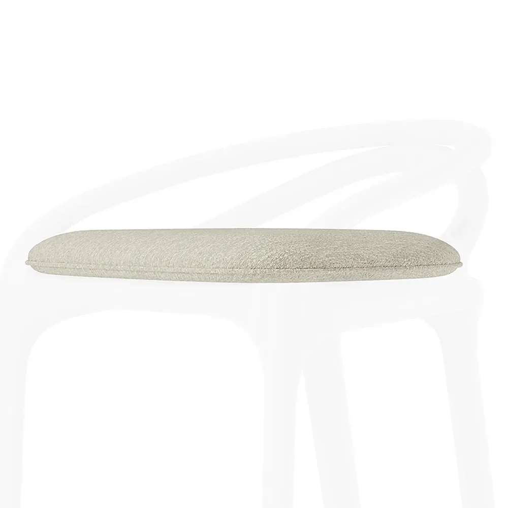 Aleta barstolsdyna - Beige bouclé