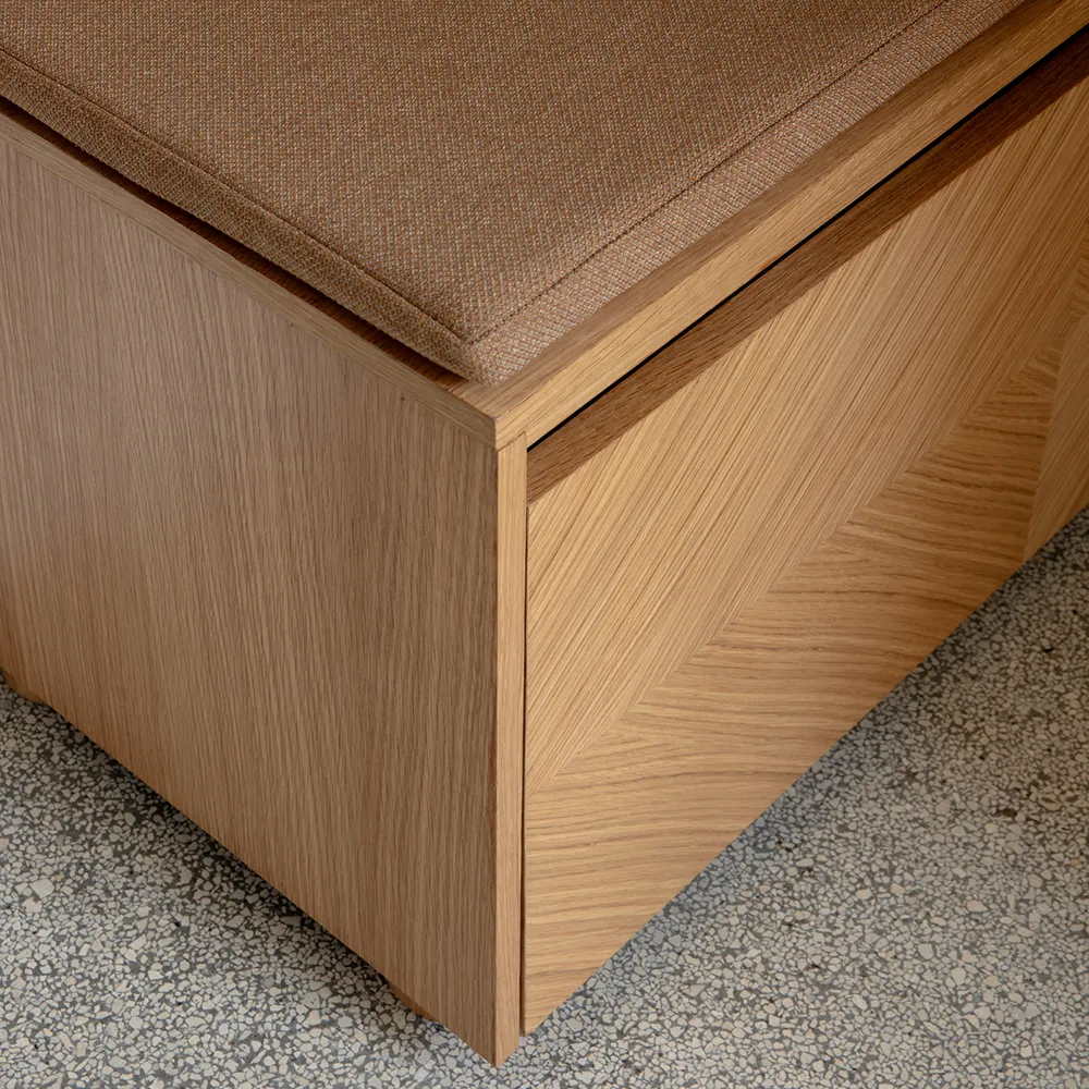 Förvaringsbänk Hideaway Rut – Sugar Brown