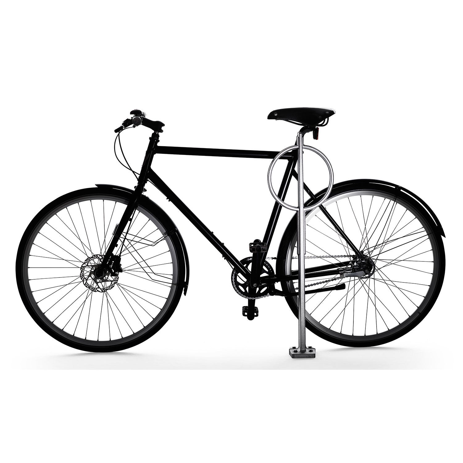 Cirkus cykelpollare svart