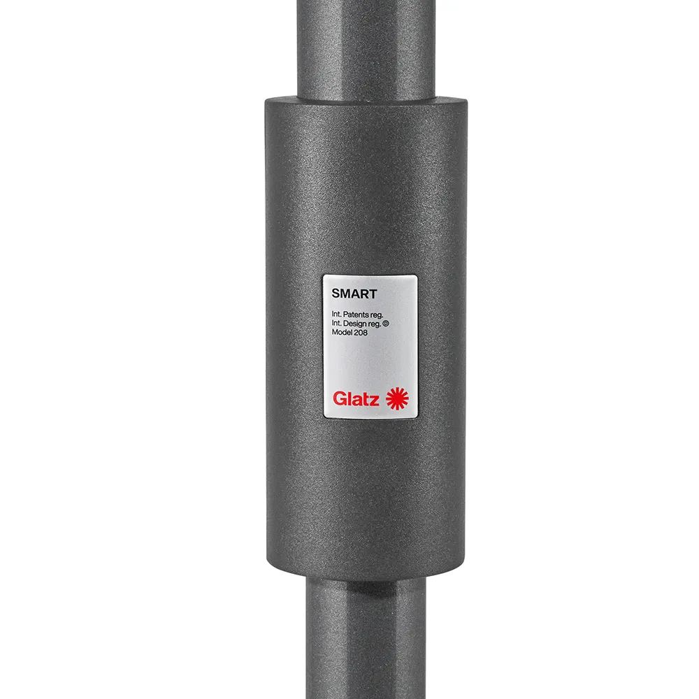 Smart parasoll 250x200 cm anthracite Kat.5 526 Bamboo