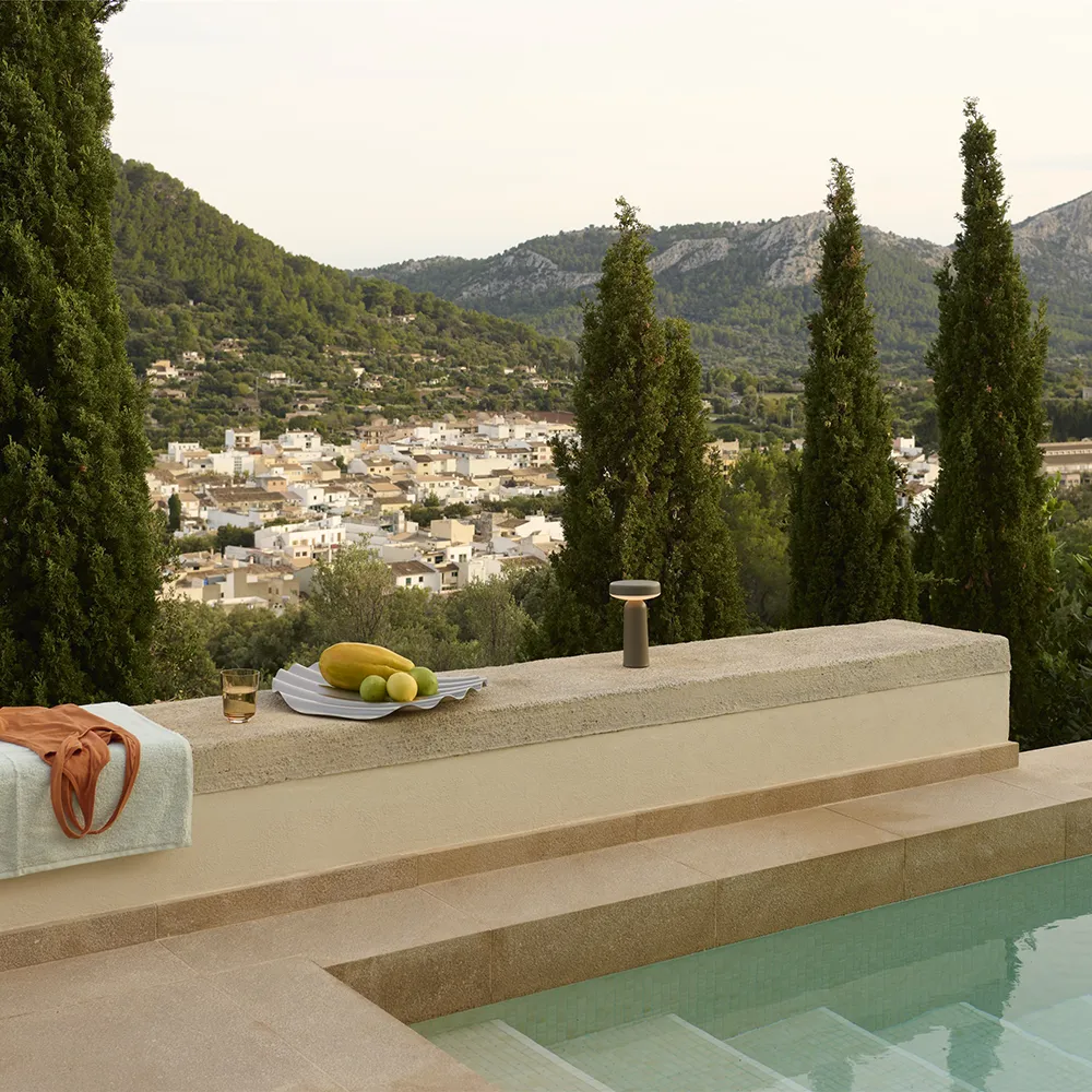 Ease portabel lampa Taupe 