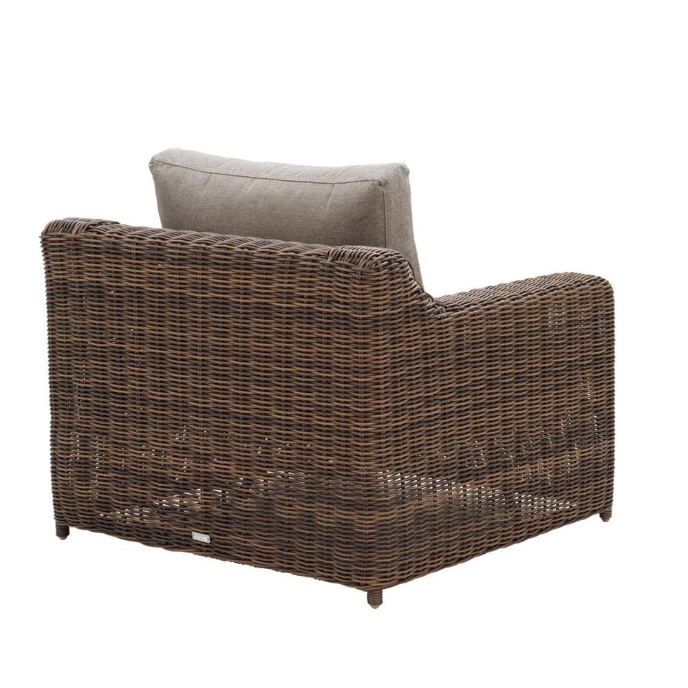 Glendon fåtölj  Dark brown / Soft moose