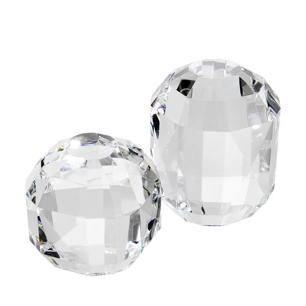 Objekt Trace kristallglas set om 2 (S+L)