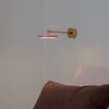 Asteria Wall Long Vägglampa Ø15 cm Nuance Rose