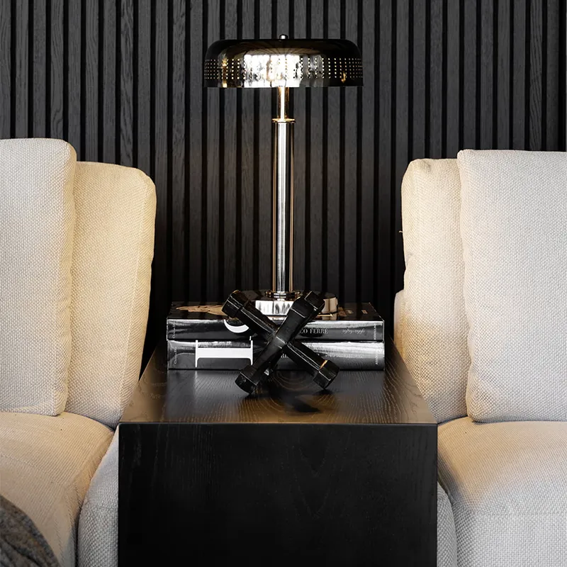 Hunter sidobord svart