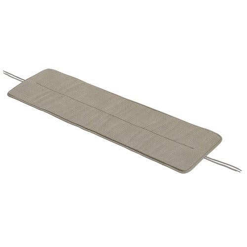 Linear Steel Bänkdyna 110x34 cm Light Grey 