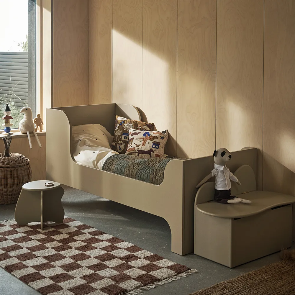 Tvättbar Matta Mara Rust